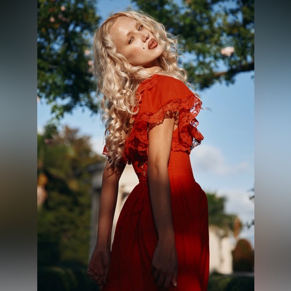 Selkie / The revolt red Cupid dress - Picture 3 of 7